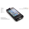 Ifuzen iPhone 4/4s Case with Built-In Headphone Amp, Dual Headph
