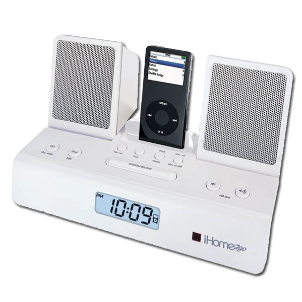 iHome iHome IH26 Travel Alarm Clock for iPod
