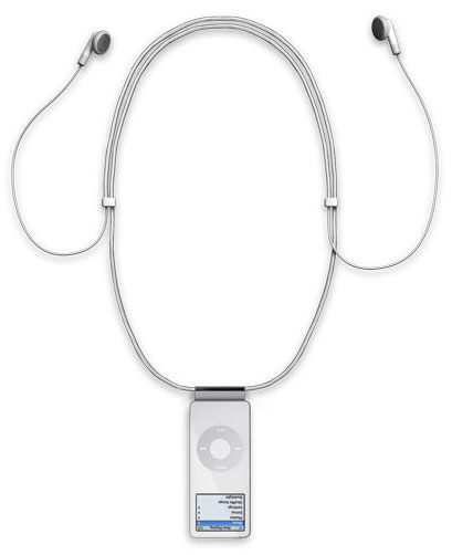 Apple iPod Nano Lanyard Headphones