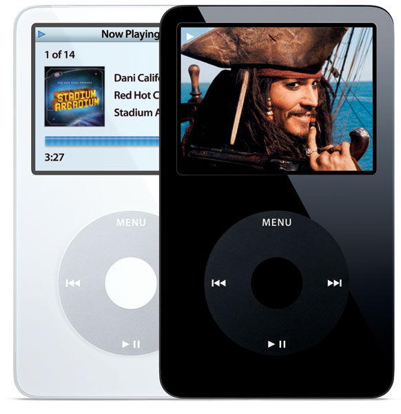 Apple iPod 30GB Video Ex retail display Colour BLACK