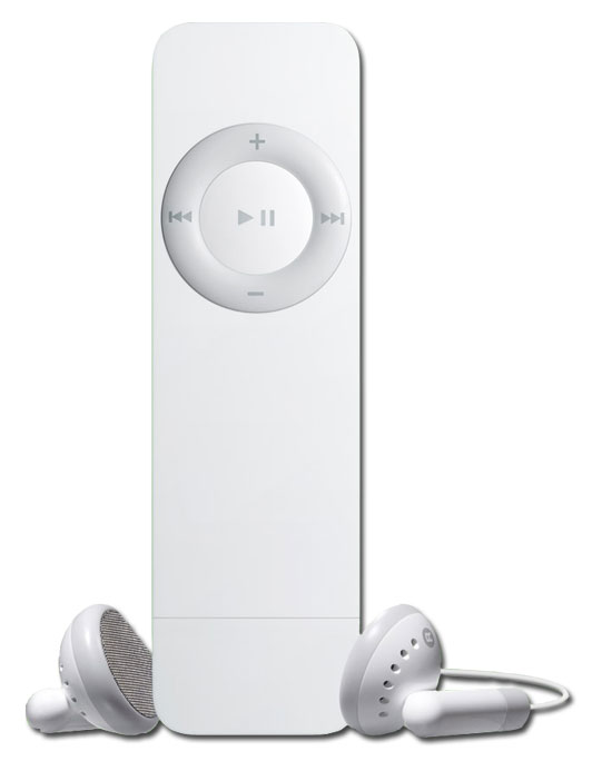 THIS IS A&nbsp;B-GRADE UNIT: This means that the product's packaging has been opened or the packaging is slightly damaged but the product is BRAND NEW. A B-GRADE unit is supplied fully boxed with all packaging and accessories.B-GRADE units are supplied with the full manufacturer warranty as standard.Time to mix things up. Meet iPod shuffle  the unpredictable new iPod. What will it play next? Can it read your mind? Can it read your moods? Load it up. Put in on. See where it takes you. Choose from 512MB or 1GB models starting at &pound;69 and surprise yourself.Random is the New OrderWelcome to a life less orderly. As official soundtrack to the random revolution  the iPod Shuffle Songs setting takes you on a unique journey through your music collection — you never know what’s around the next tune. Meet your new ride. More roadster than Rolls  iPod shuffle rejects routine by serving up your favourite songs in a different order every time. Just plug iPod shuffle into your computer’s USB port  let iTu...