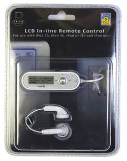 IP119 LCD In-Line Remote Control for iPod