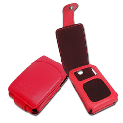 Noreve ZEN MicroPhoto Leather Case Red