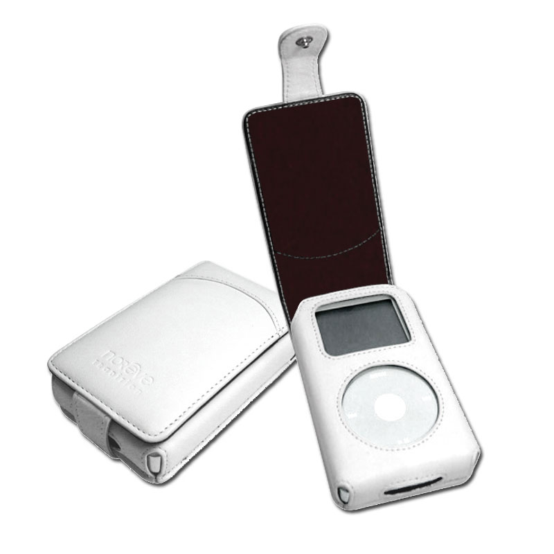 Noreve iPod 20GB Leather Case White