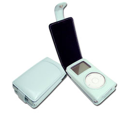 Noreve iPod Mini Leather Case (Baby Blue)