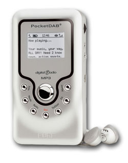 Pure Digital PocketDAB 2000 at Advanced MP3 Players