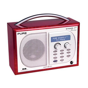 Pure Evoke 1 XT Prestige Tri-Band DAB Digital Radio