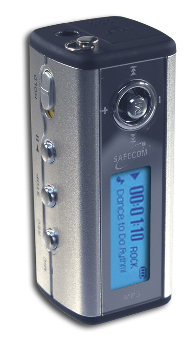 AMP3 512MB Mini MP3 Player Reconditioned Colour SILVER