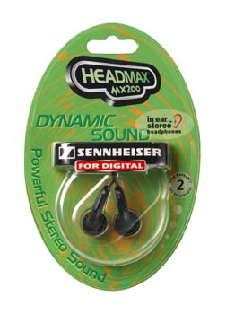 Sennheiser MX 200 In-Ear Headphones