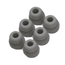 Ultimate Ears SuperFi Double Flange Silicone Rubber Tips Black