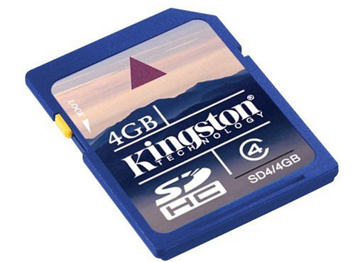Kingston 4GB Secure Digital HC Memory Card