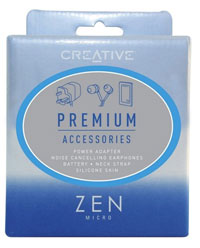 Creative Zen Micro Premium Accessory Pack thumbnail