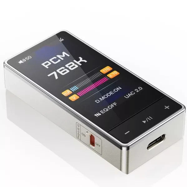 FIIO QX13 Portable DAC and Headphone Amplifier - TITANIUM (Box opened)