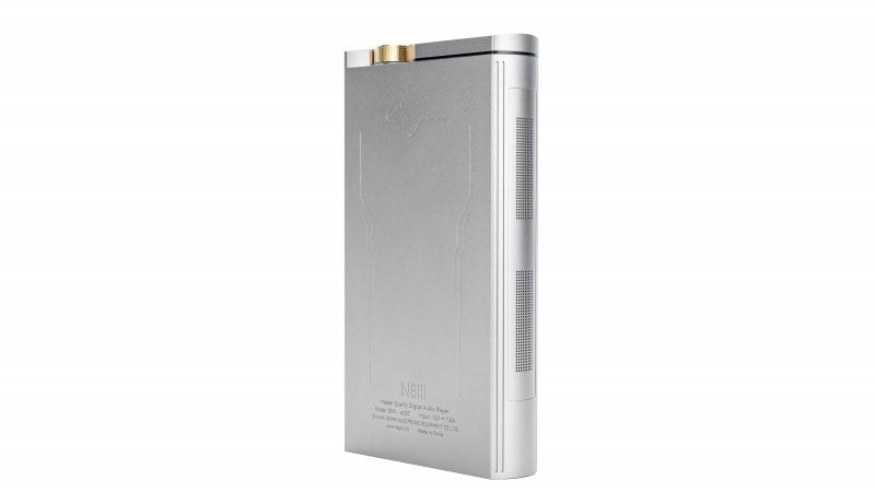Cayin N8iii music player, back, from the side