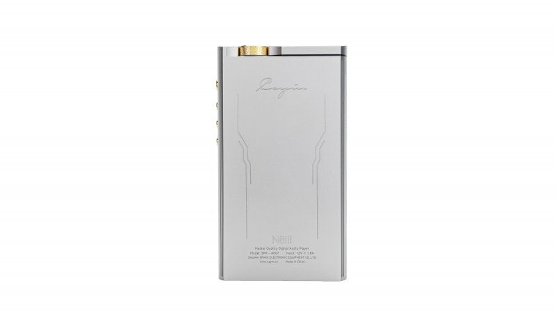 Cayin N8iii music player, back, upright