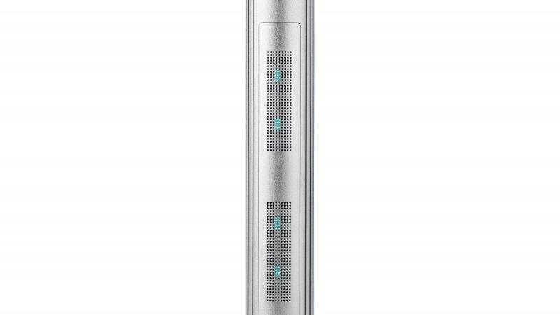 Cayin N8iii music player, side edge from above