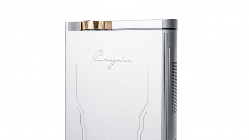Cayin N8iii music player, back with Cayin logo