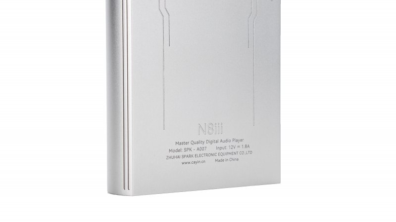 Cayin N8iii music player, back