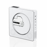 FiiO Snowsky BEATBOX CD player and speaker, white, from above