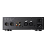 FiiO CLASS A desktop headphone amp and preamp, black, rear panel