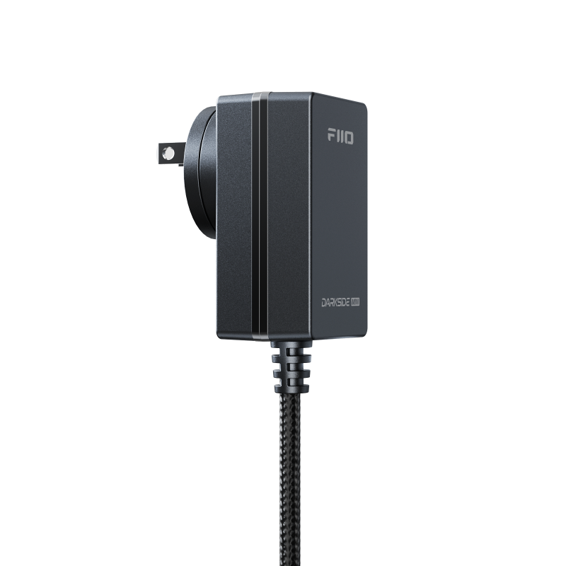 FiiO Darkside Mini low-noise power supply, plug, angled