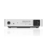 FiiO Darkside Pro linear power supply, silver, rear panel
