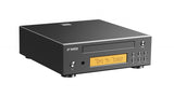 FiiO DP11 desktop CD player, black, angled