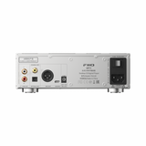 FiiO DP11 desktop CD player, silver, rear panel