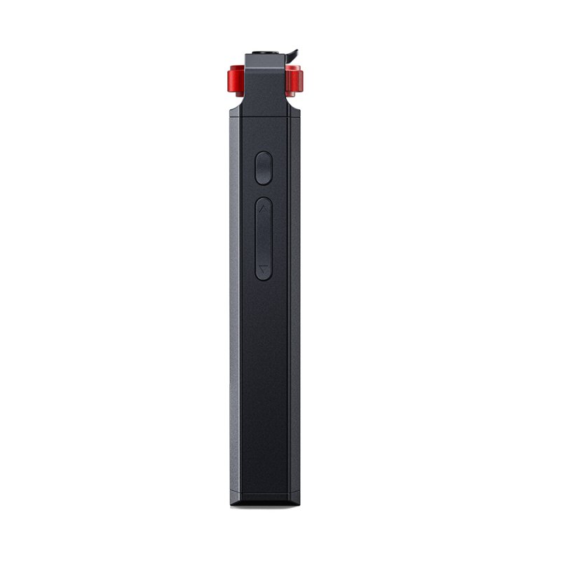 FiiO Snowsky Echo Nano music player, black, side view