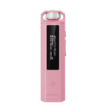 FiiO Snowsky Echo Nano music player, pink, angled