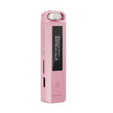 FiiO Snowsky Echo Nano music player, pink, front with screen