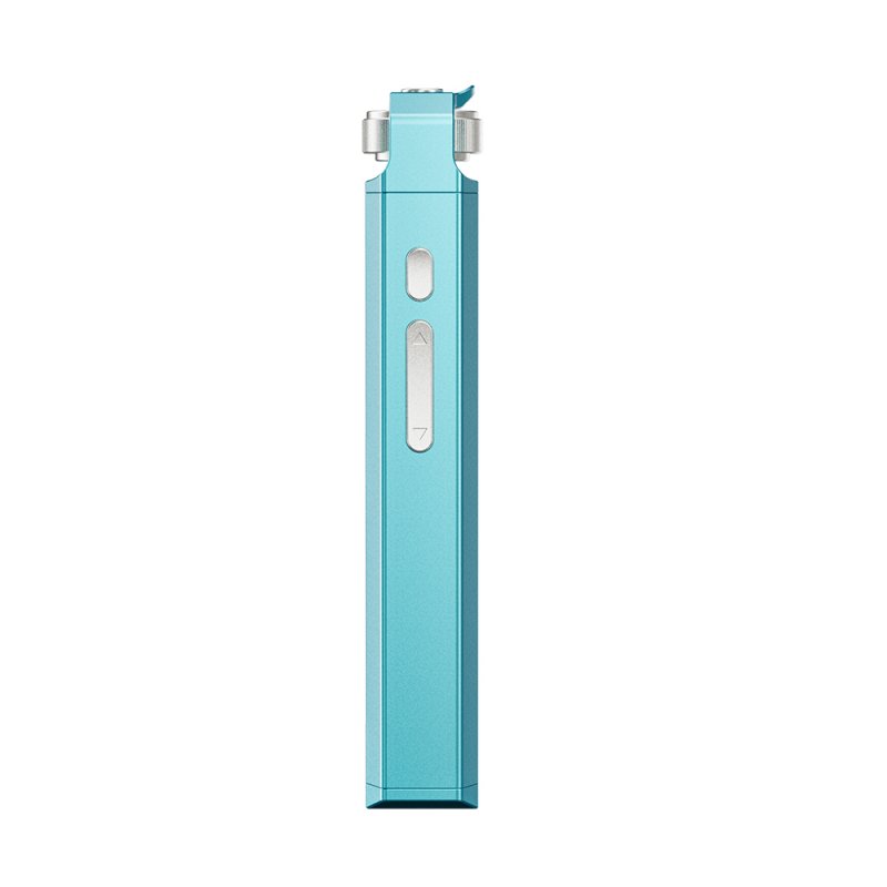 FiiO Snowsky Echo Nano music player, blue, side view