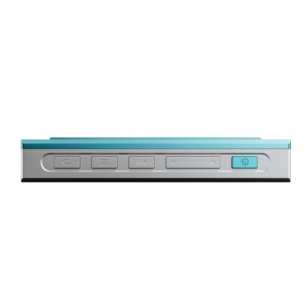 FiiO Snowsky Echo music player, blue, edge