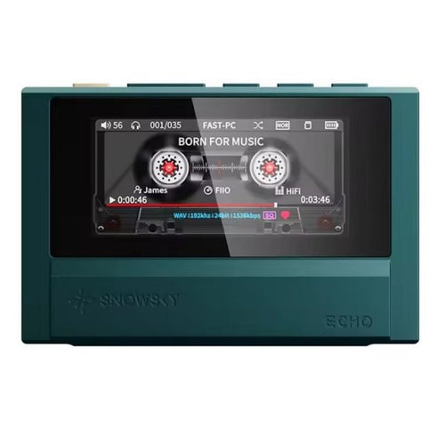 FiiO Snowsky Echo Portable Hi-Res Lossless Music Player - GREEN (Box opened)