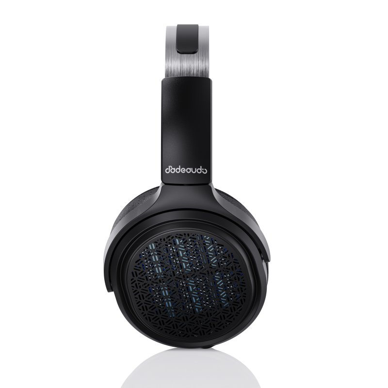 FiiO Jade Audio JT9 headphones, black, side view