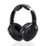 FiiO Jade Audio JT9 headphones, black, angled