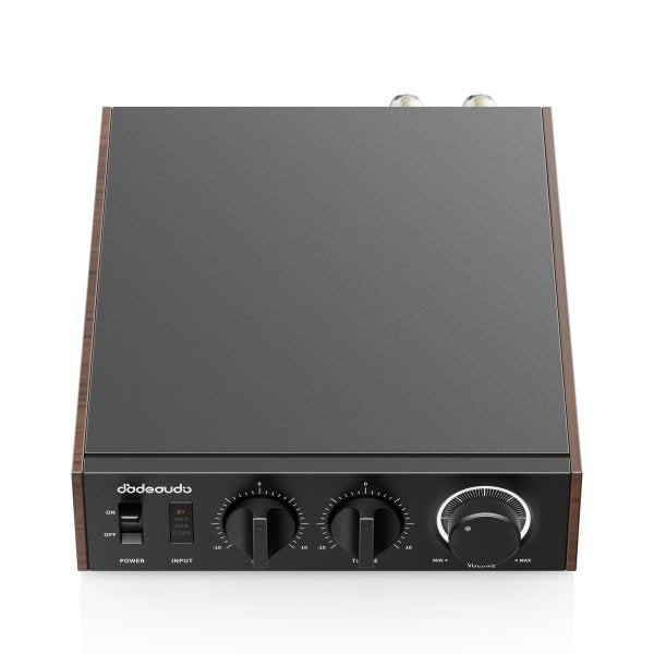 FiiO Jade Audio LEVEL 1 power amplifier, black, top view