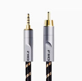 FiiO RCA1 coaxial digital cable, plugs close-up