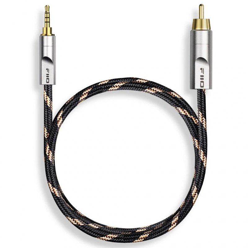 FiiO RCA1 coaxial digital cable, cable, angled