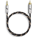 FiiO RCA1 coaxial digital cable, cable, angled