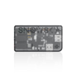 Snowsky MAGE gaming USB DAC, transparent black, back