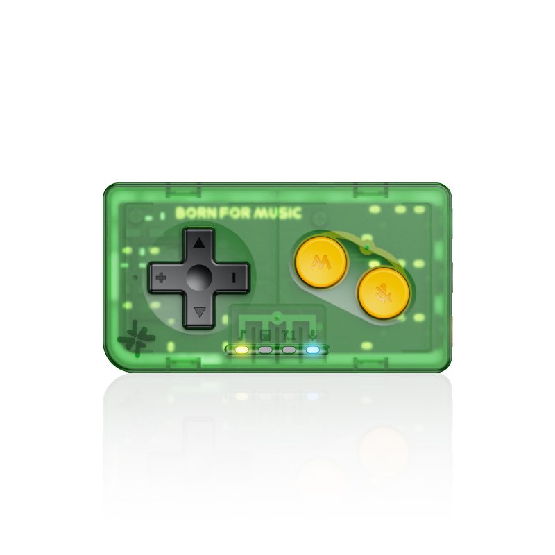 Snowsky MAGE gaming USB DAC, transparent green, front