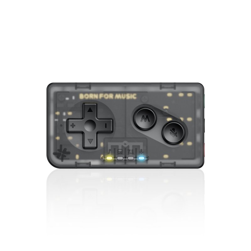 Snowsky MAGE gaming USB DAC, transparent black, front