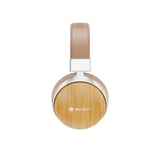 Snowsky Nature wooden headphones, apricot, side view
