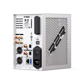 FiiO R7 R2R desktop music player, white, rear panel