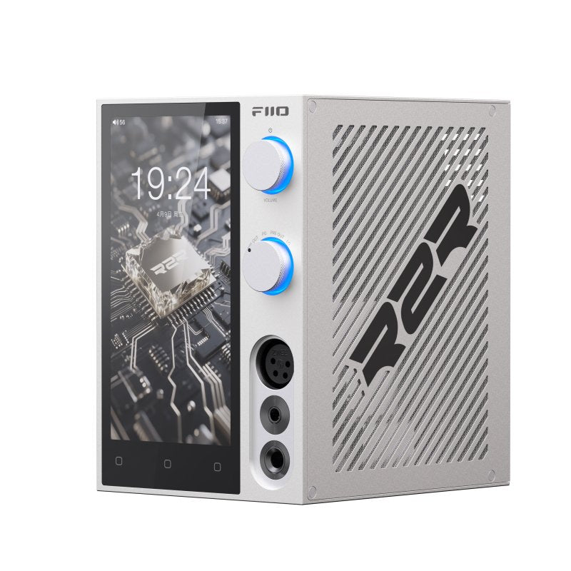 FiiO R7 R2R desktop music player, white, front