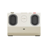 FiiO Snowsky RETROBOX Bluetooth speaker system, white speaker, front