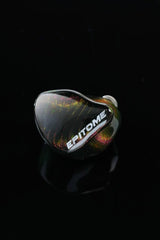 iBasso Epitome in-ear monitors, shell on a dark background