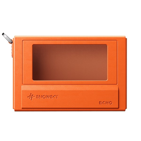 Snowsky Echo protective case, orange, inside
