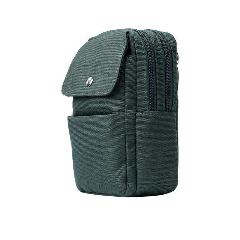 FiiO NEST EDC carry bag, dark green, angled
